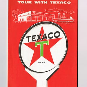 Vintage 1959 ‘Texaco’ Ohio Road Map – Unused