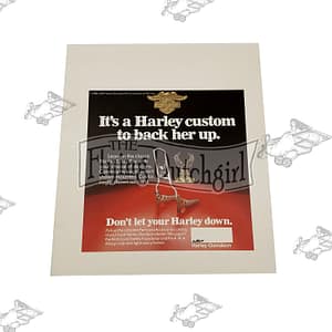 Original 1980 Harley-Davidson “HARLEY SISSY BAR” Parts Counter Flyer